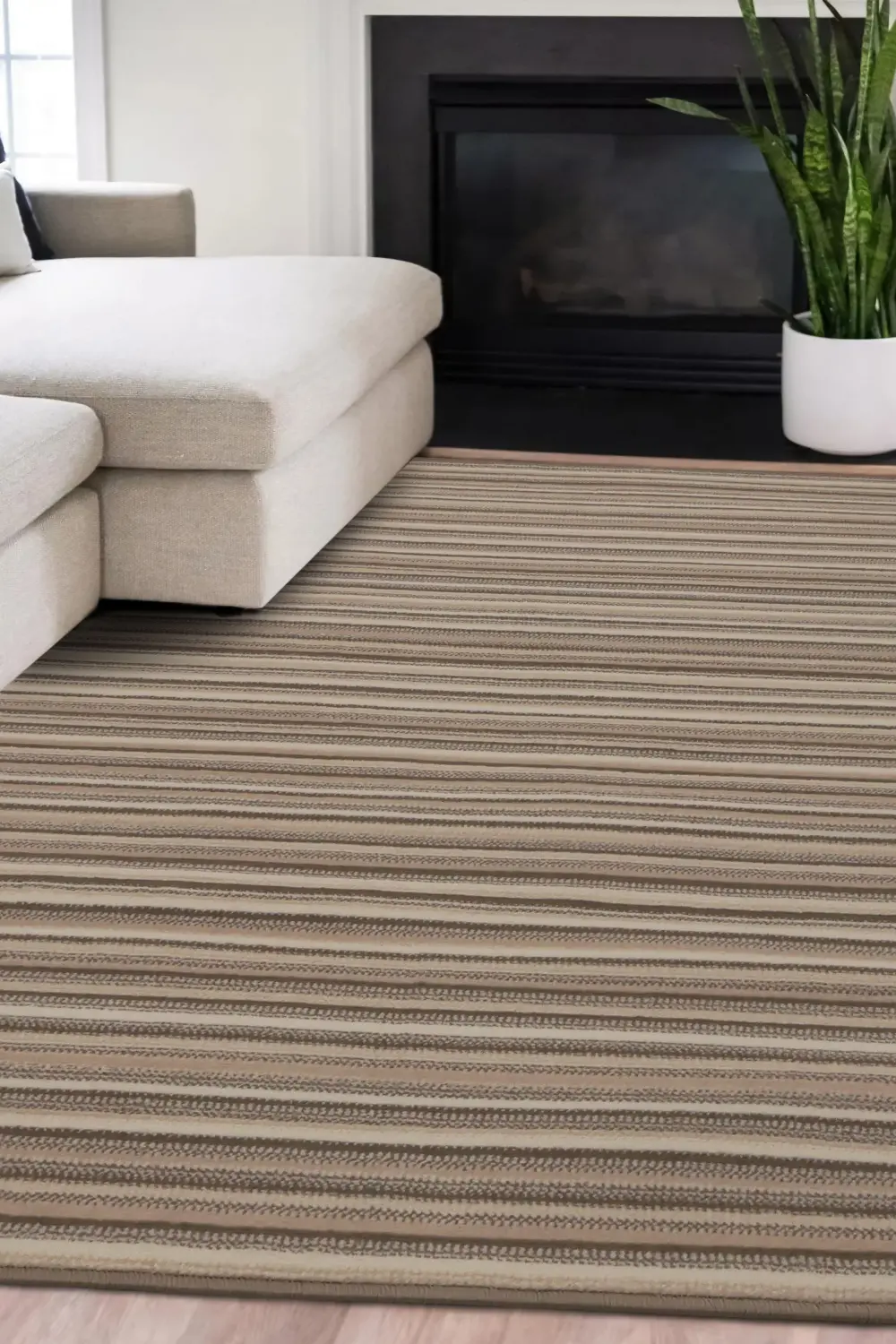 MAESTRO FINE STRIPE NATURAL - Image 3