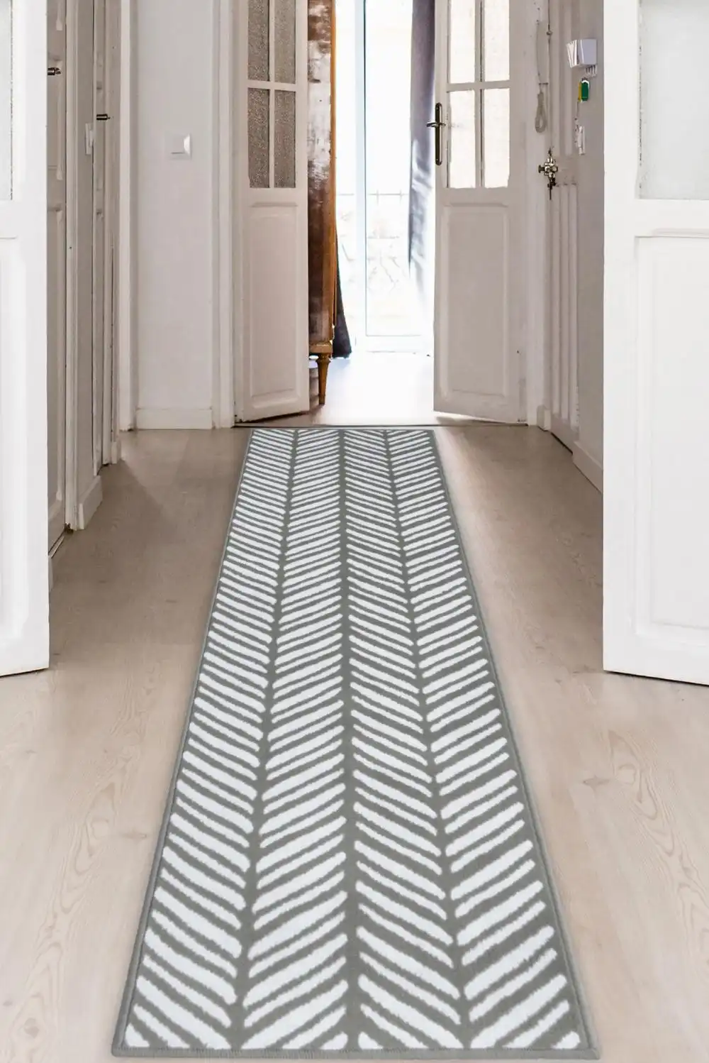 Maestro HERRINGBONE SILVER Rug - Image 2