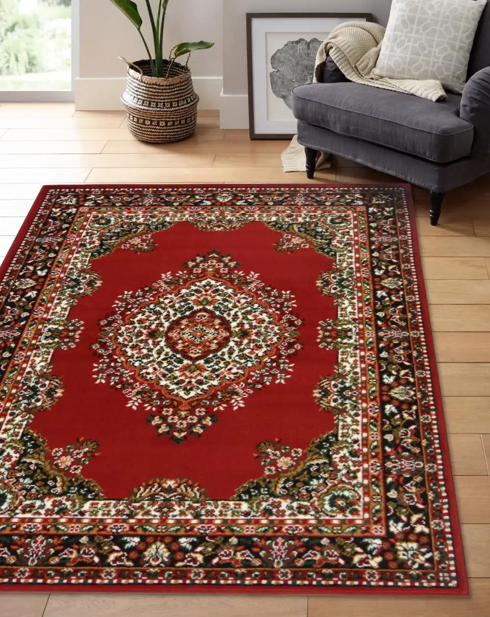Maestro TRADITIONAL RED Rug - Image 3