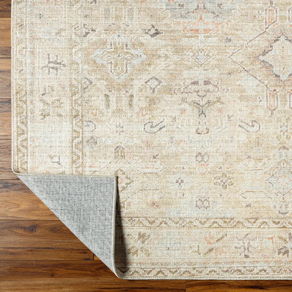 Marlene Becki Owens X Livabliss Vintage Oriental Boho Medium Brown Rug - Image 4