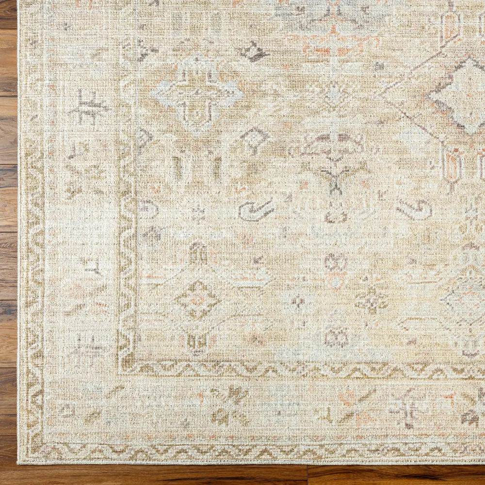 Marlene Becki Owens X Livabliss Vintage Oriental Boho Medium Brown Rug - Image 5