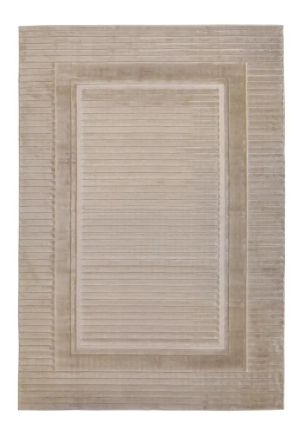 Malmo Indoor Outdoor BORDER NATURAL Rug - Image 3
