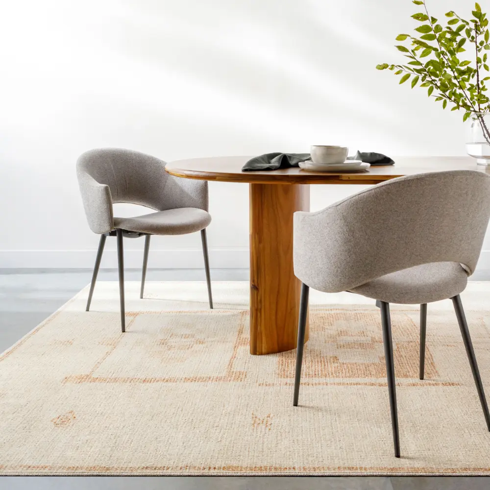 Solana Becki Owens X Livabliss Global Berber Apricot Rug - Image 9