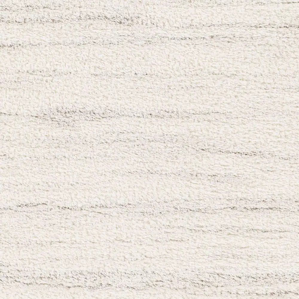 Adley Shaggy Modern Plush Pile Light Grey Rug - Image 2