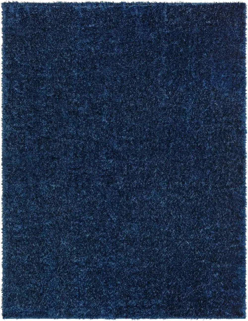 Claire Shaggy Solid Color Plush Pile Cobalt Rug - Image 6