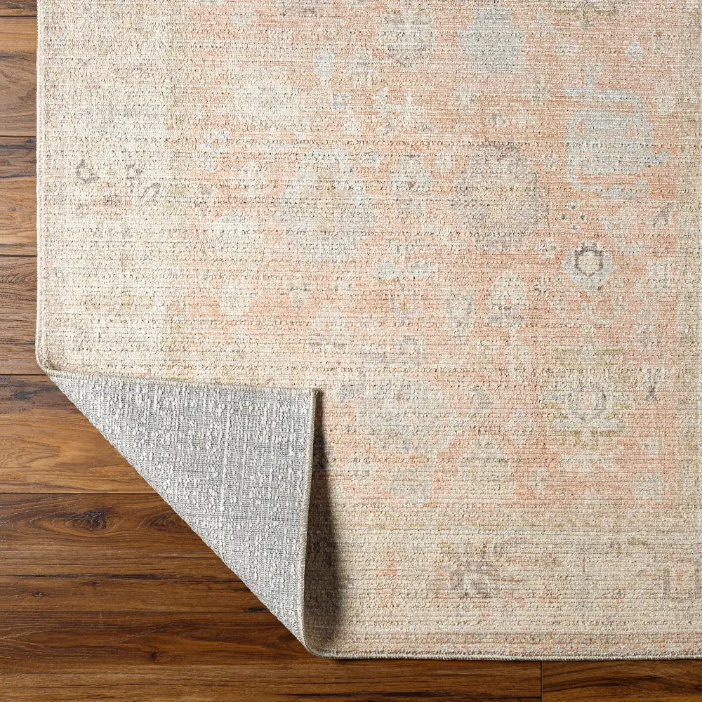 Marlene Becki Owens X Livabliss Vintage Oriental Boho Dusty Pink Rug - Image 8