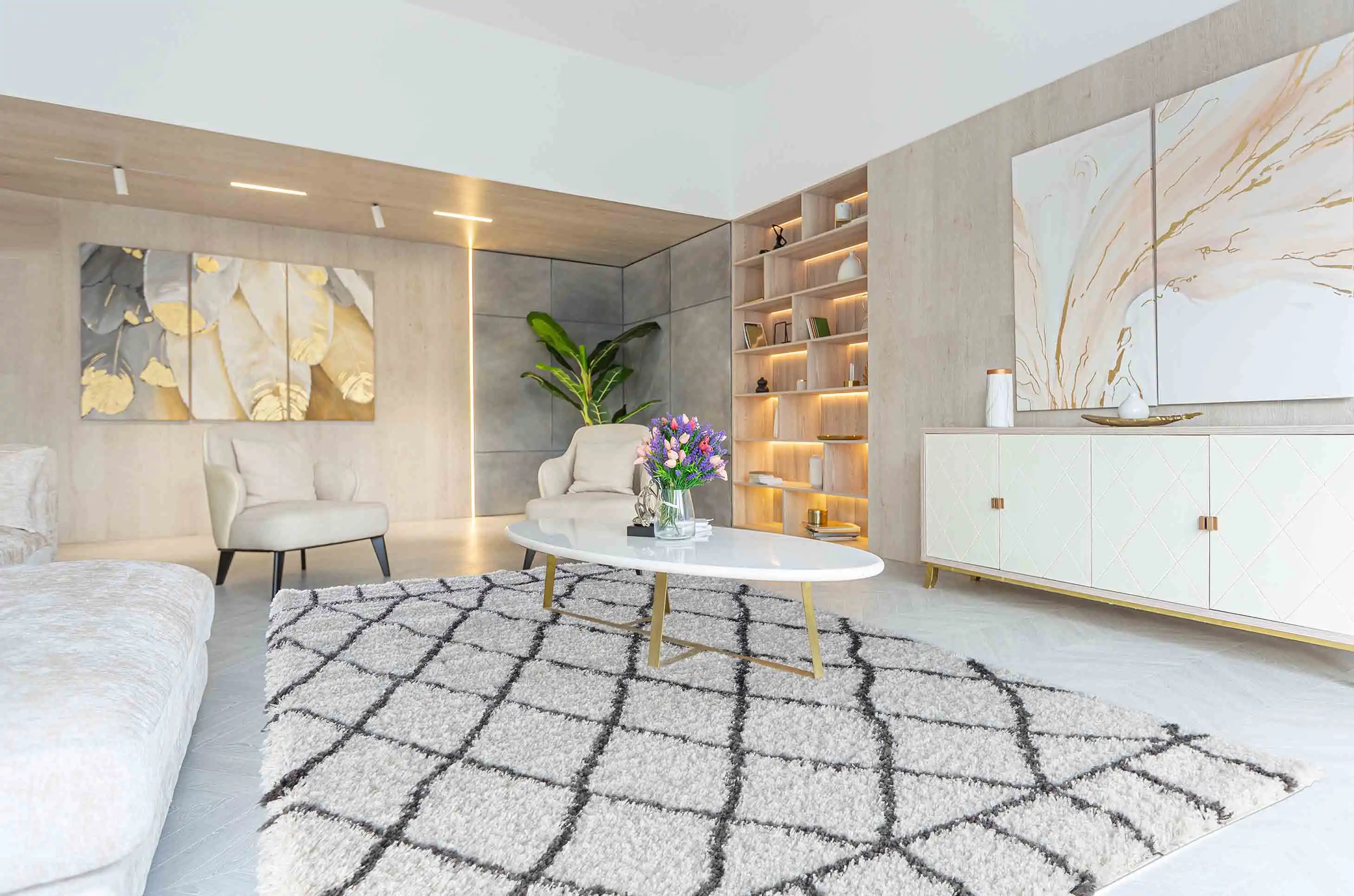 Marrakesh Serdim 510 Dark Cream Rug - Image 5