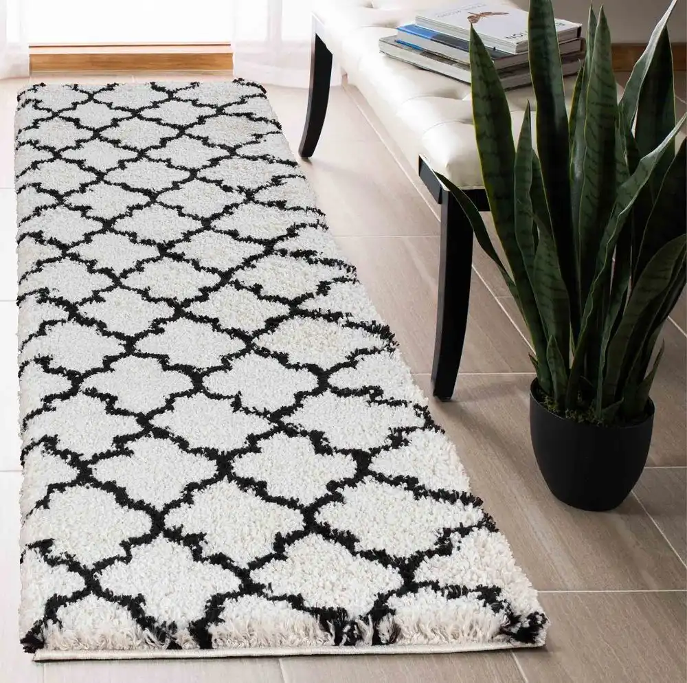 Marrakesh Serdim 520 Trellis Stone Rug - Image 4
