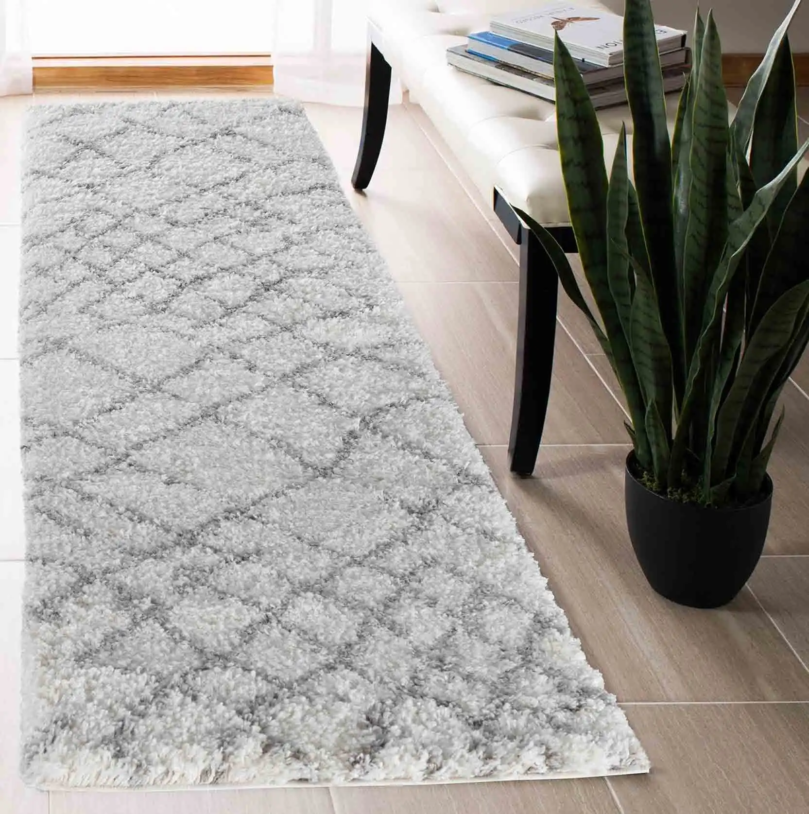 Marrakesh Serdim 535 Light Cream Rug - Image 3