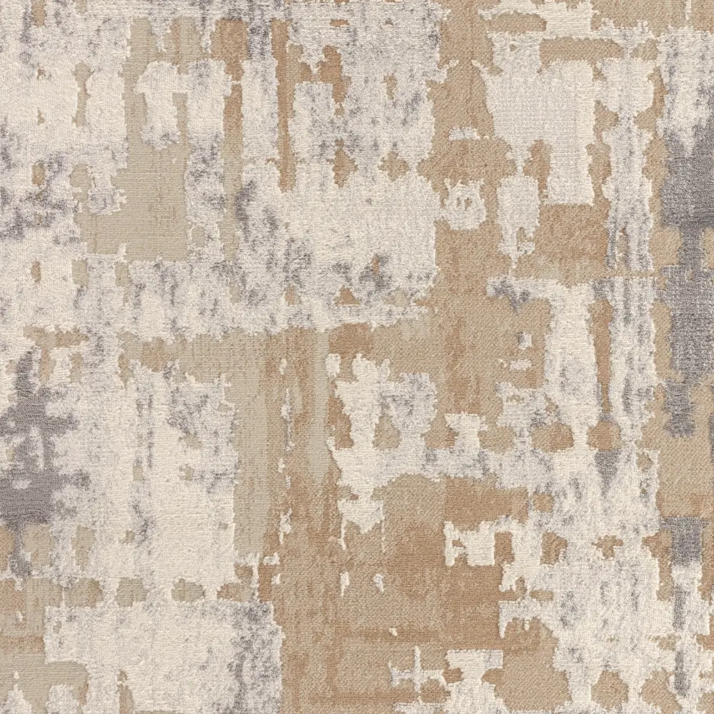 Martina Abstract Modern Marble Beige/White Rug - Image 13