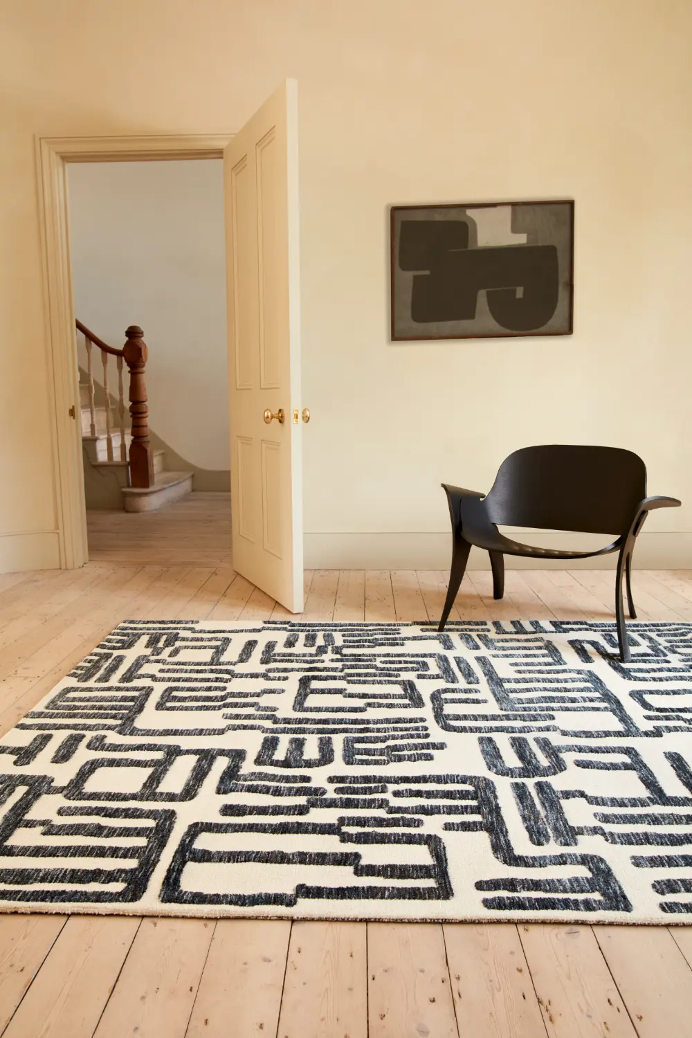 Mason Script Rug