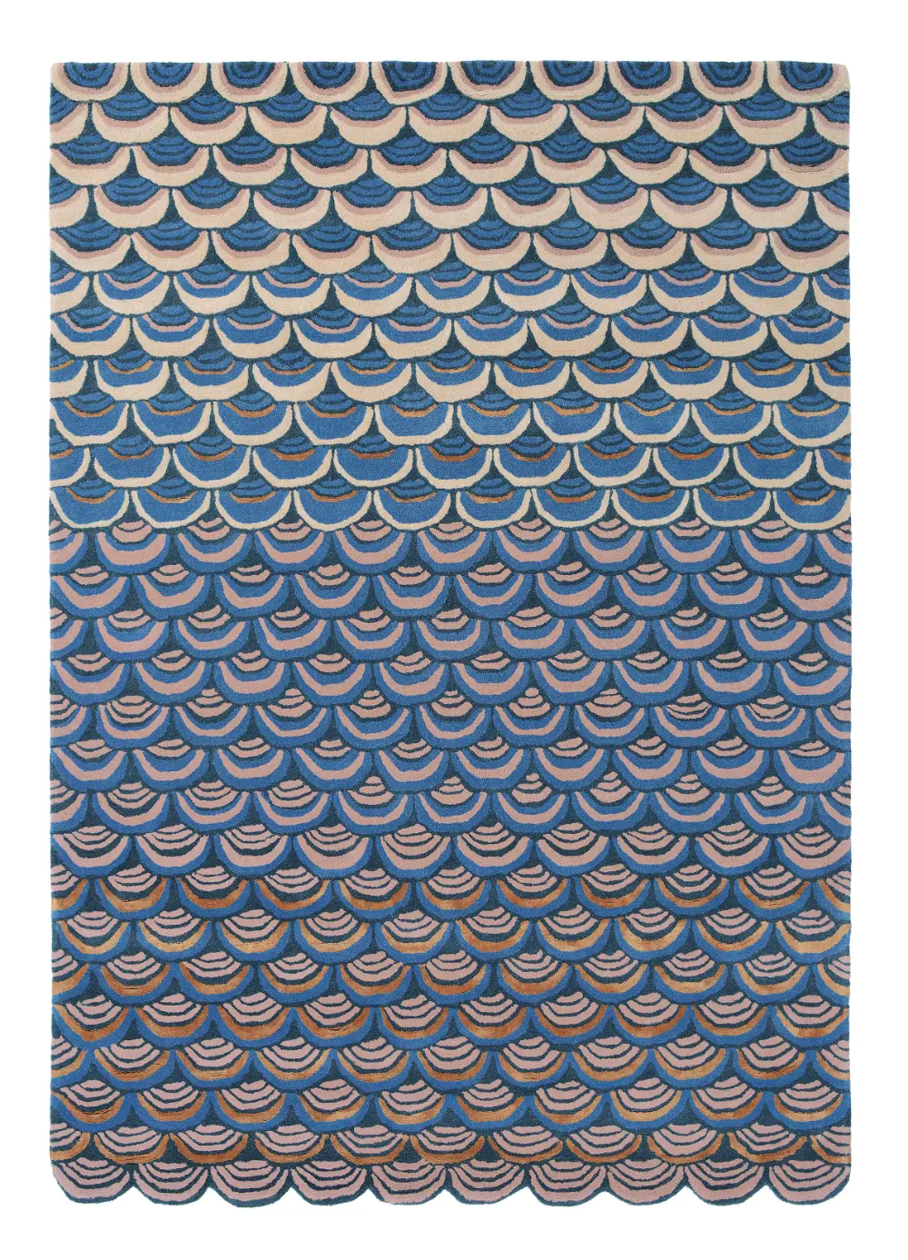 Masquerade Ted Baker -Blue 160008 Rug - Image 2