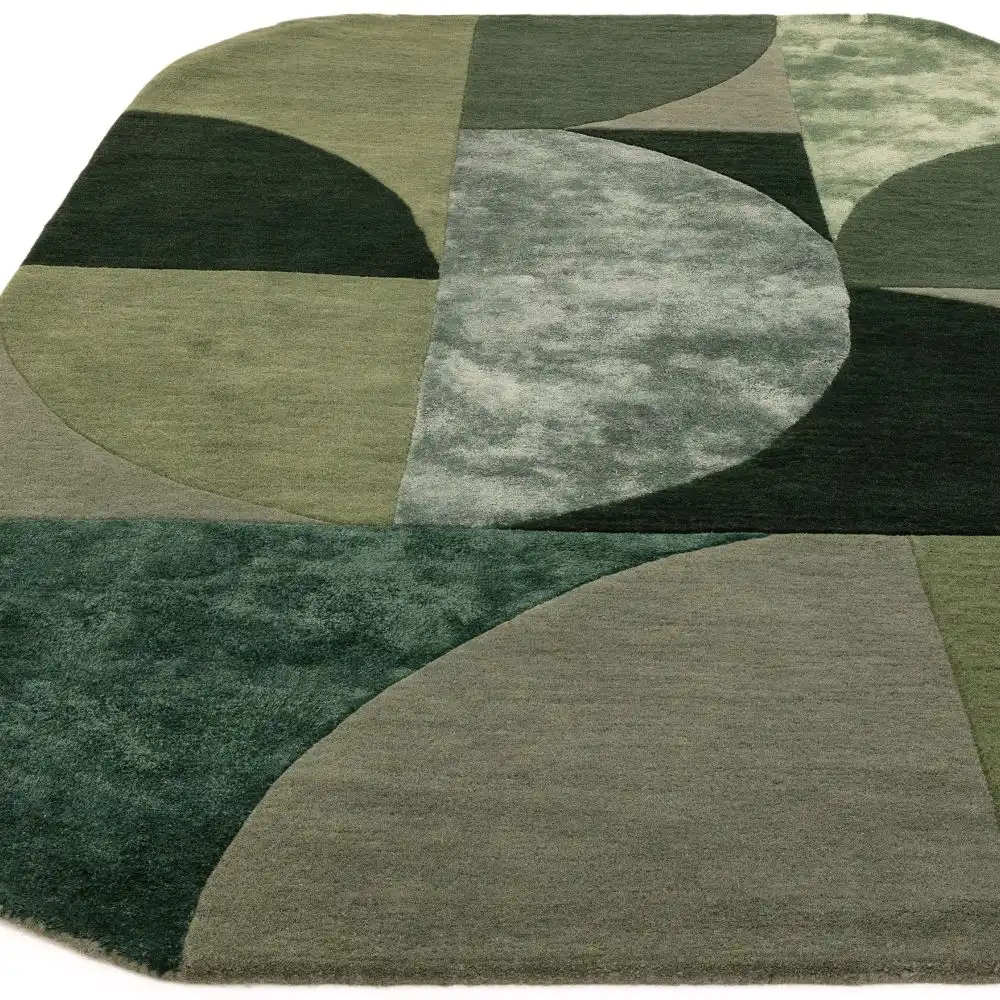 Matrix Asiatic 75 Oval Forest Rug - Image 3