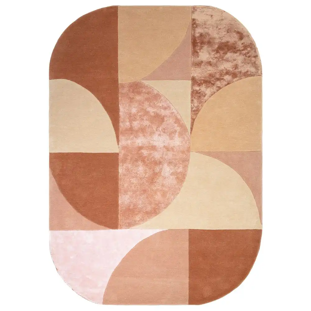 Matrix Asiatic 78 Oval Earth Rug - Image 2