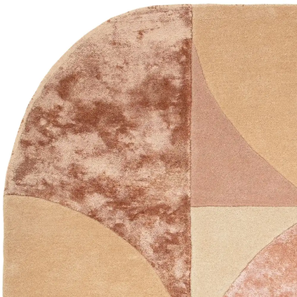 Matrix Asiatic 78 Oval Earth Rug - Image 4