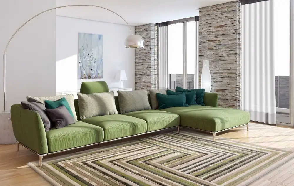 Matrix Asiatic 82 Network Forest Rug