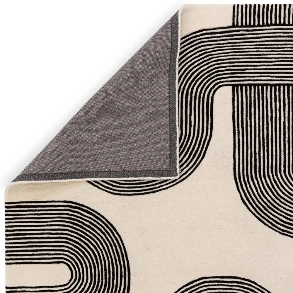 Matrix Asiatic 87 Arches Black Rug - Image 4