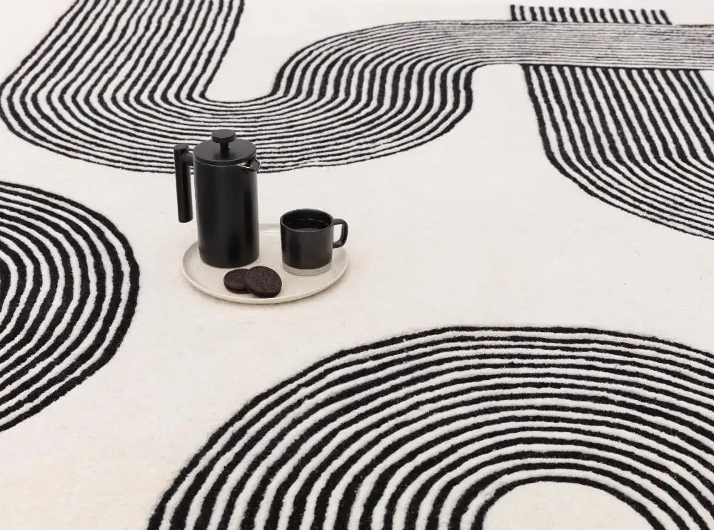 Matrix Asiatic 87 Arches Black Rug - Image 5