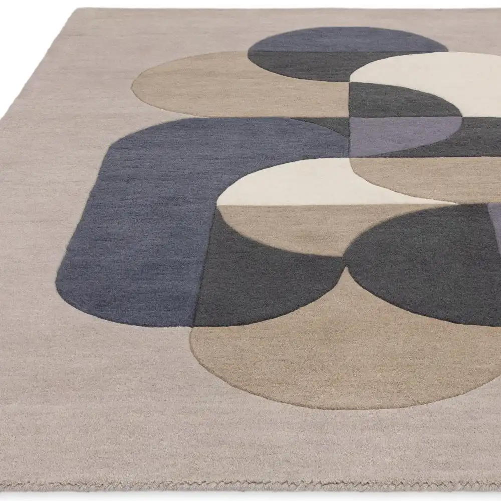 Matrix Asiatic 92 Statement Light Grey Rug - Image 4