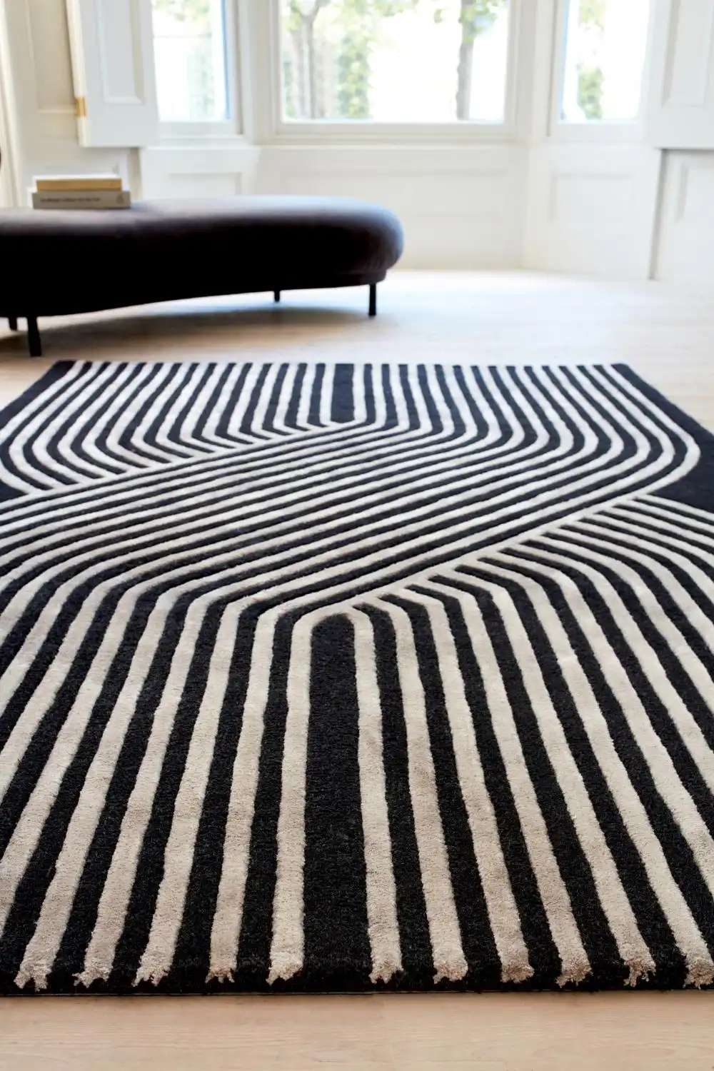 Matrix Asiatic Solstice Gunmetal Rug - Image 2