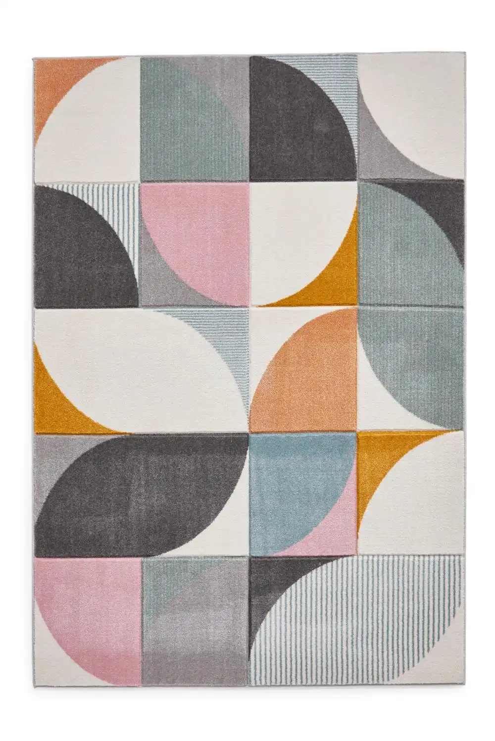 Matrix Think FE663 Multi Grey Rug - Image 3