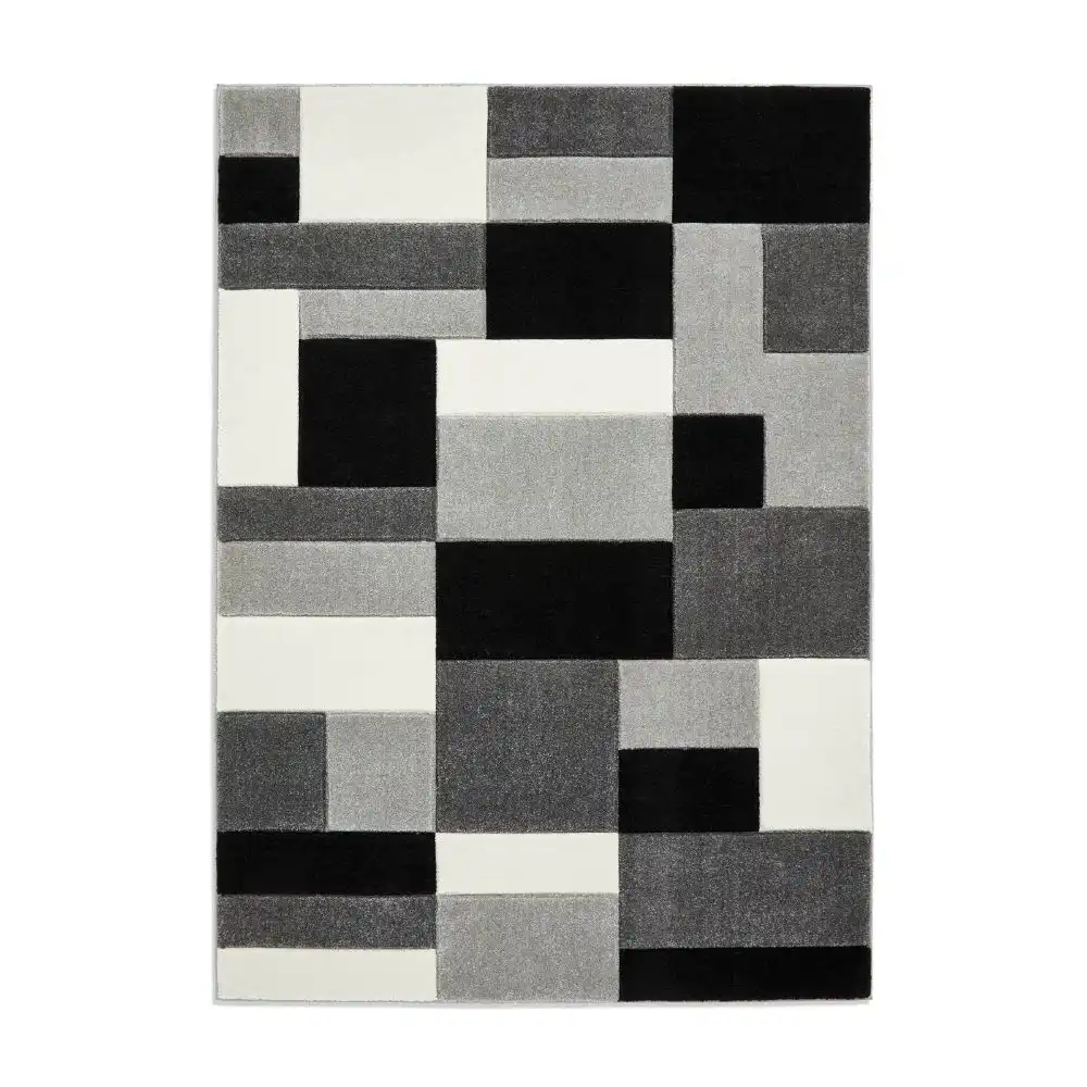 Matrix Think MT61 Grey Black Rug - Image 3