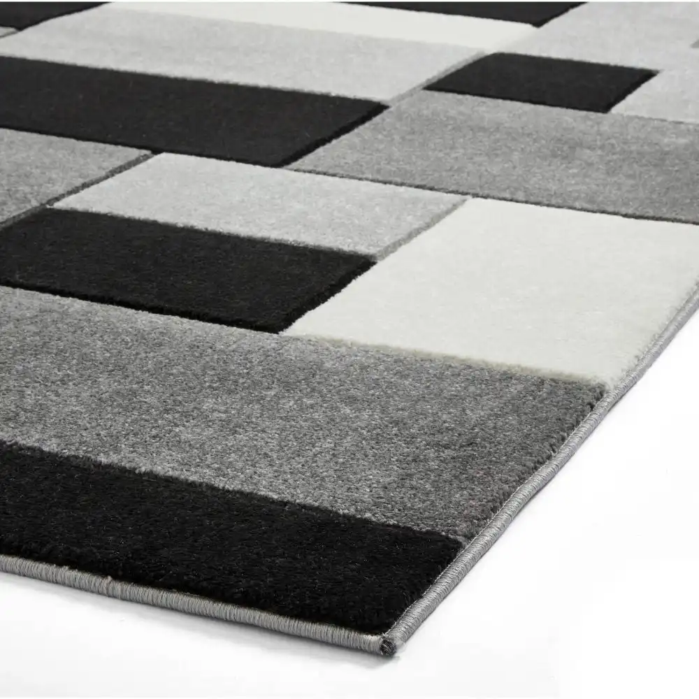 Matrix Think MT61 Grey Black Rug - Image 4