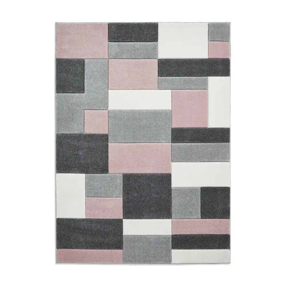 Matrix Think MT61 Grey Rose Rug - Image 3