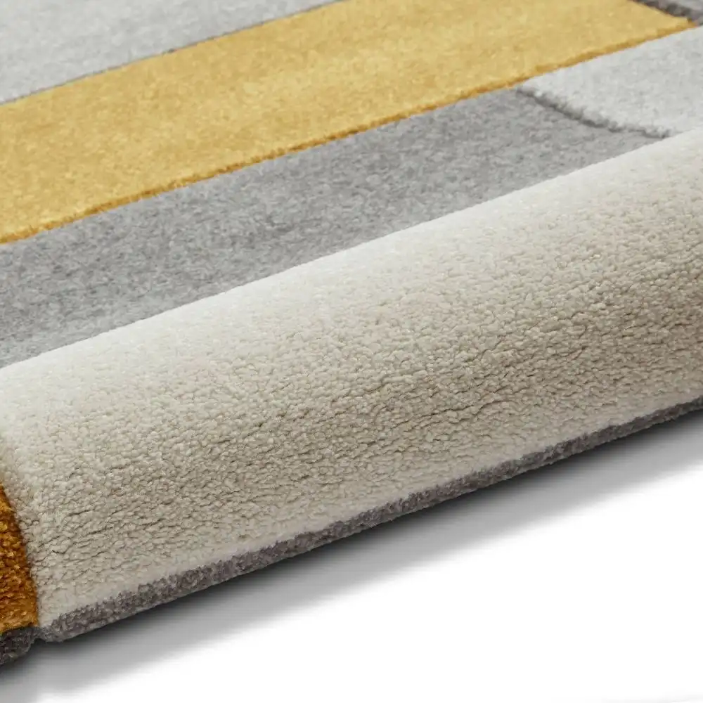 Matrix Think MT61 Grey Yellow Rug - Image 5