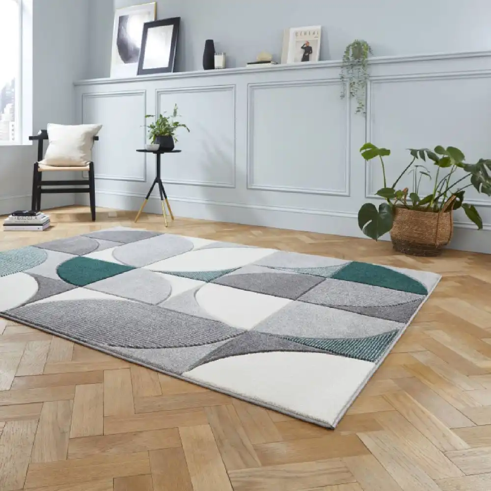 Matrix Think MT63 Grey Green Rug - Image 3