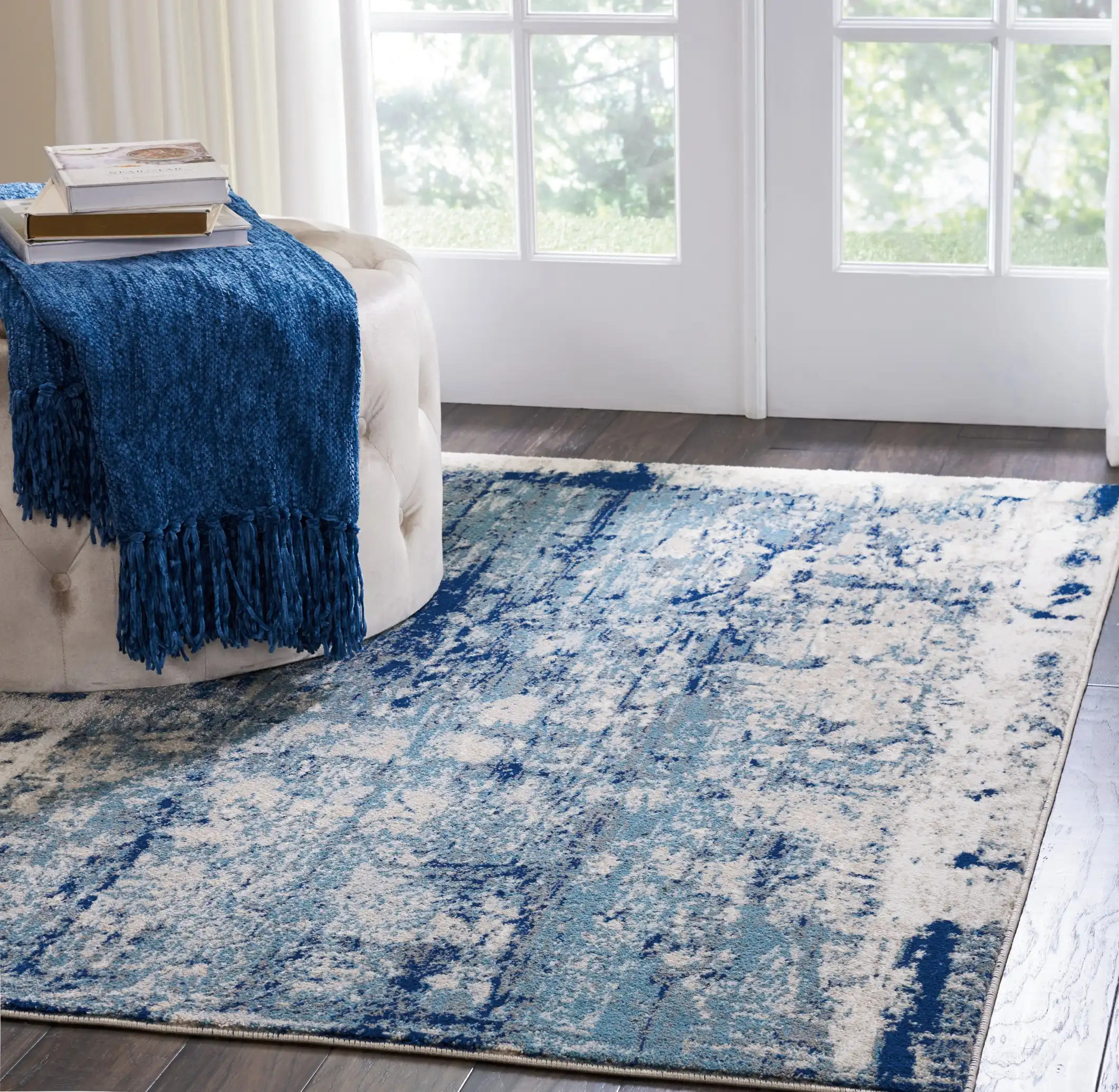 Maxell MAE16 Ivory Blue Rug