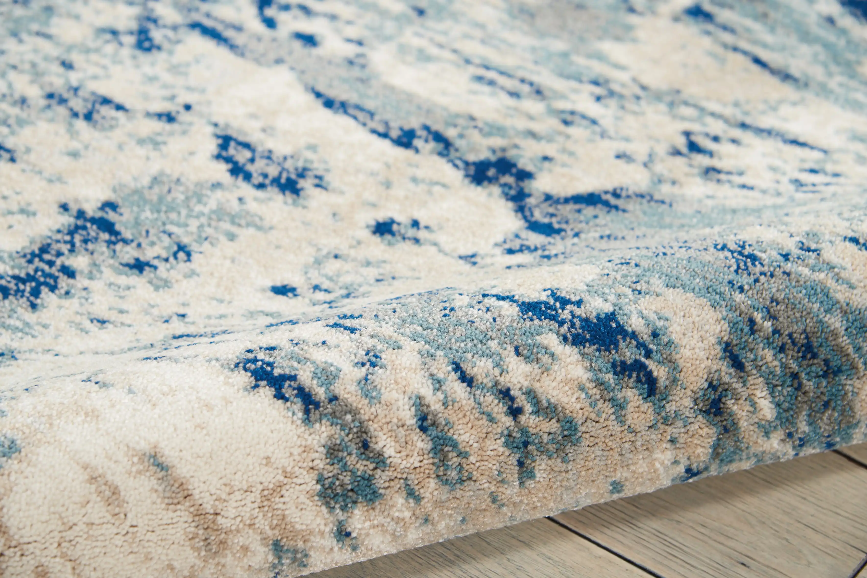 Maxell MAE16 Ivory Blue Rug - Image 5