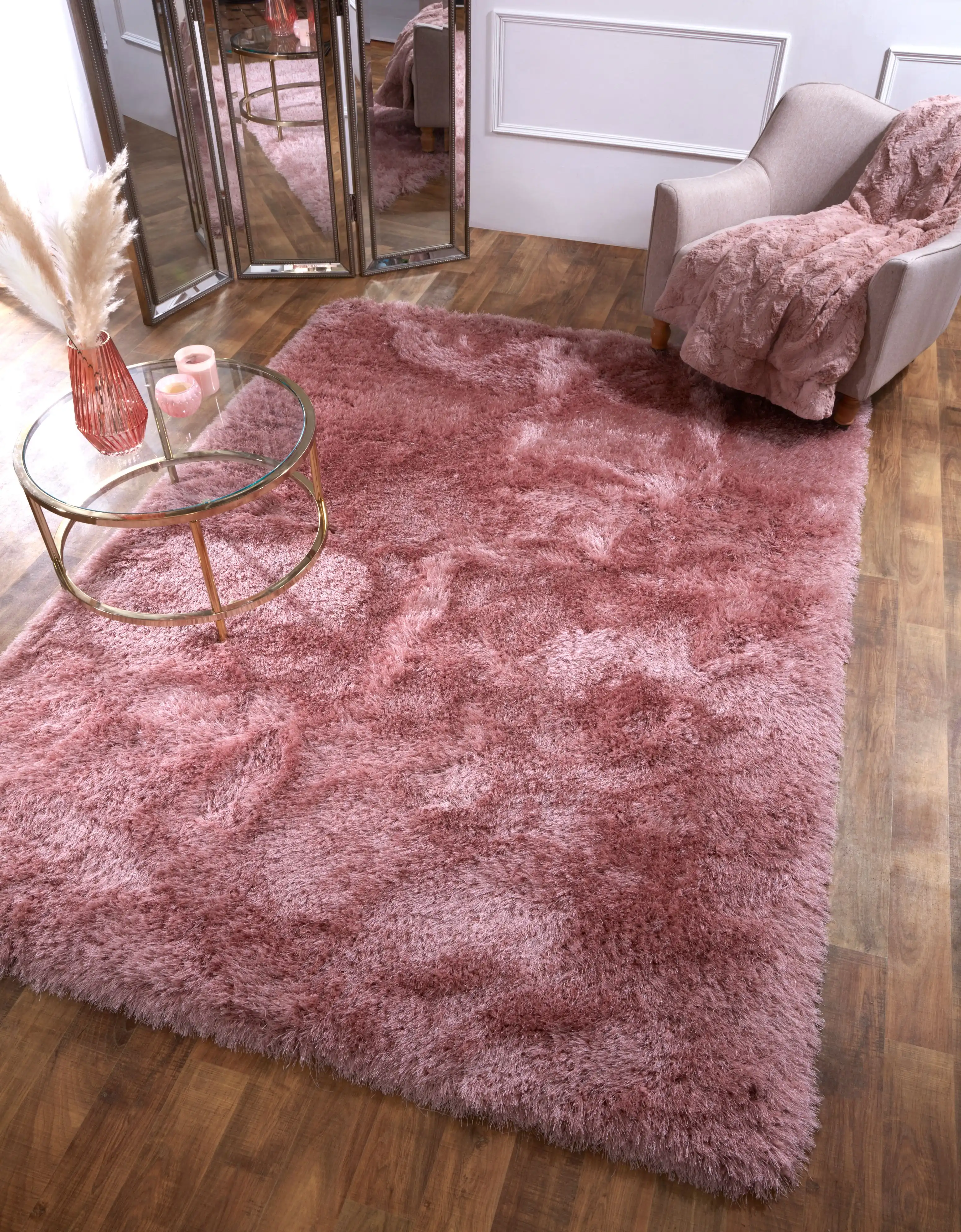 Mayfair HMC Blush Rug - Image 4