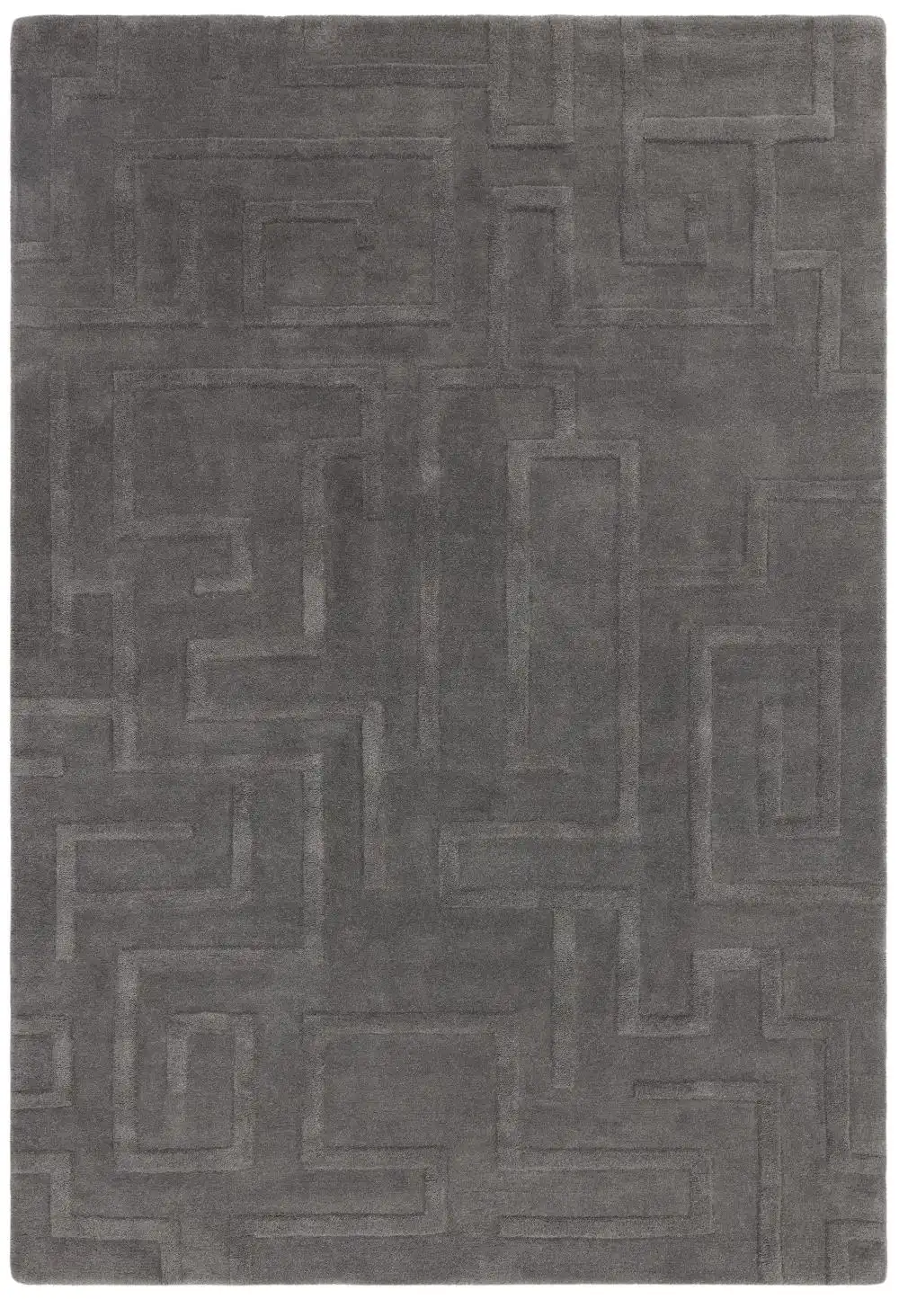 Maze Asiatic Charcoal Rug - Image 8