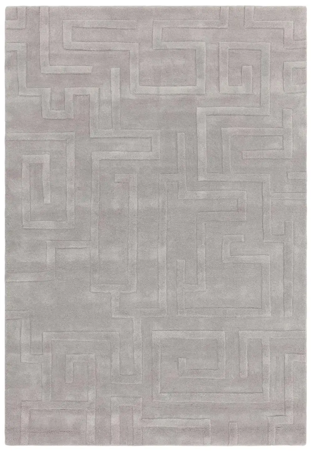 Maze Asiatic Silver Rug - Image 2