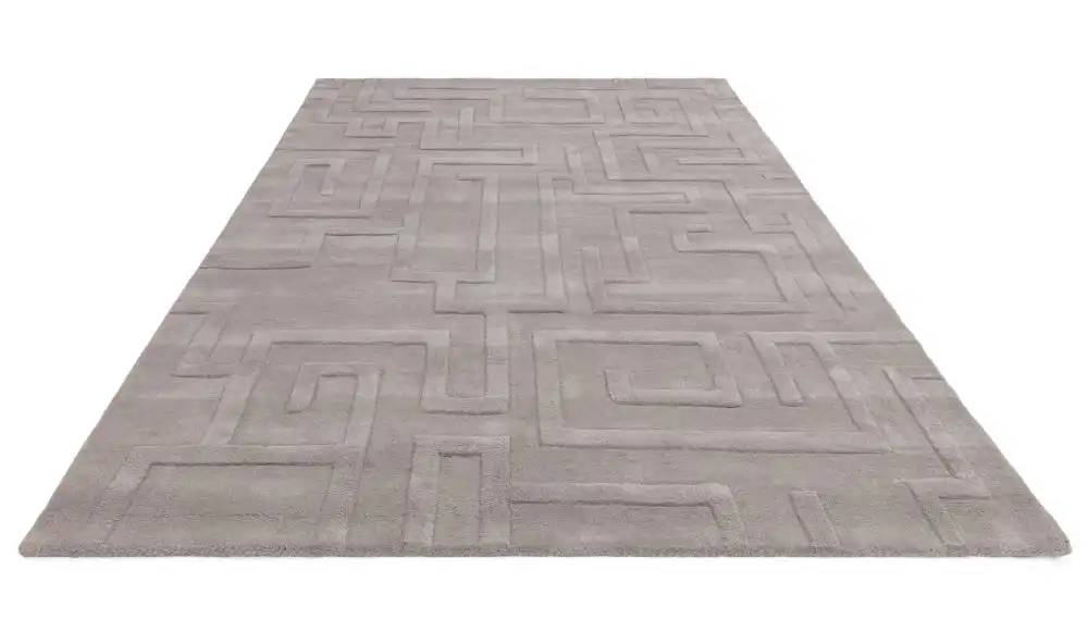 Maze Asiatic Silver Rug - Image 3