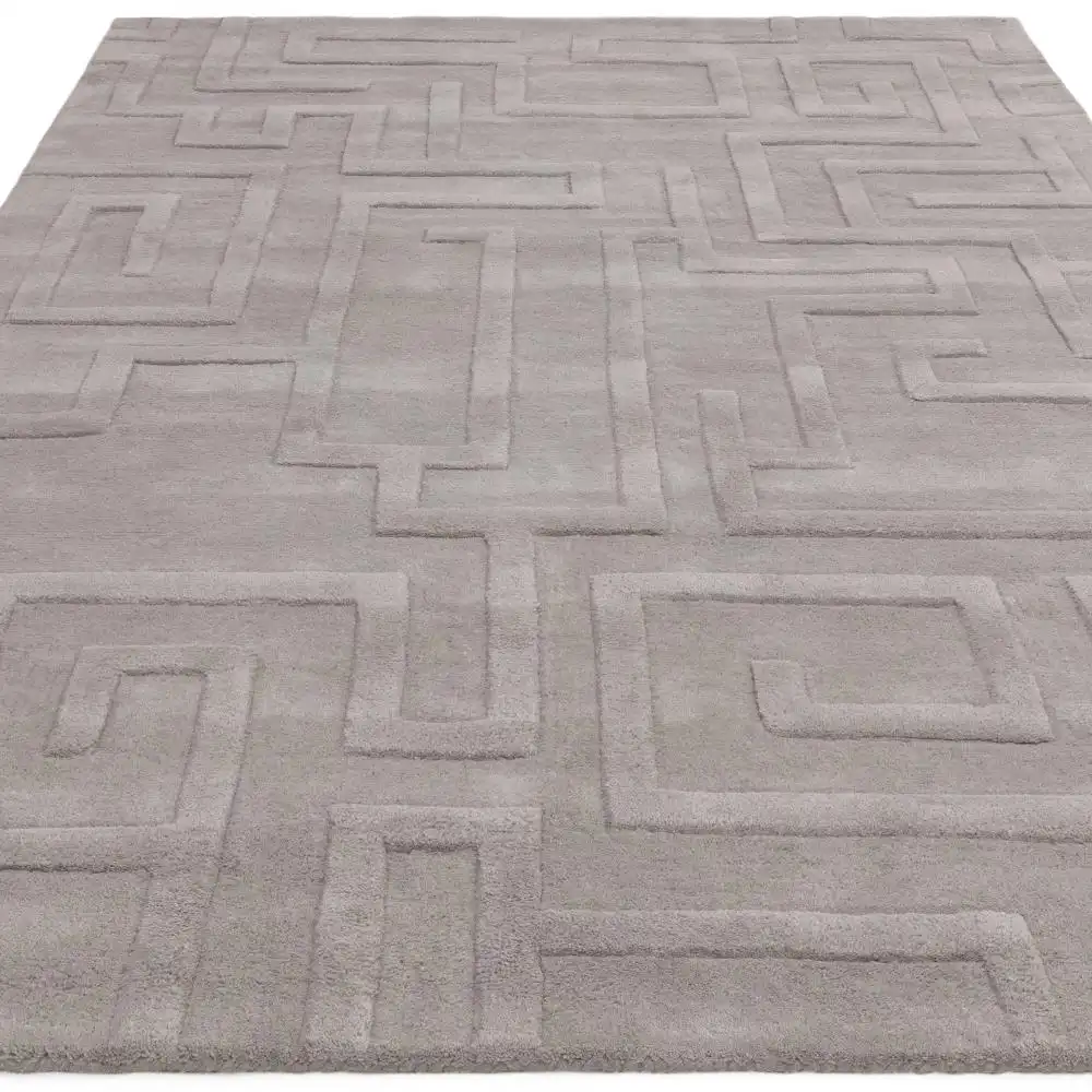 Maze Asiatic Silver Rug - Image 4