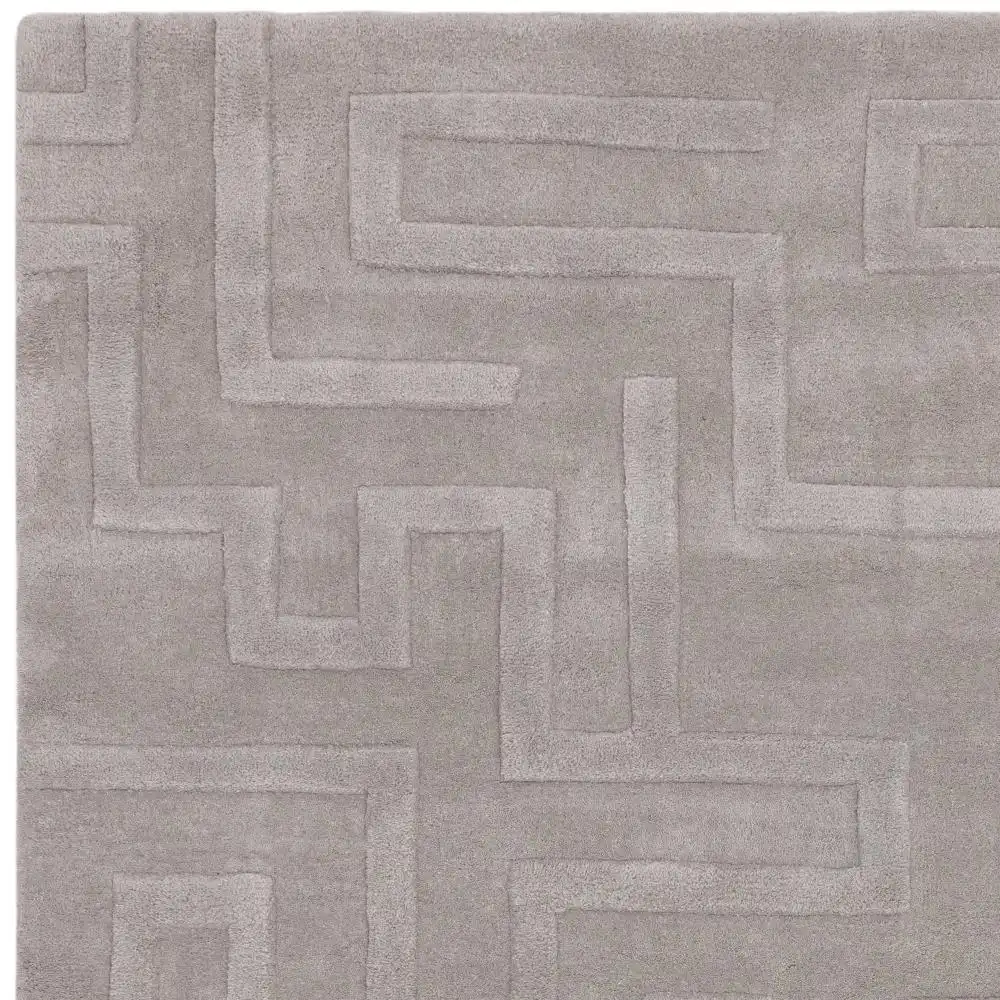 Maze Asiatic Silver Rug - Image 5