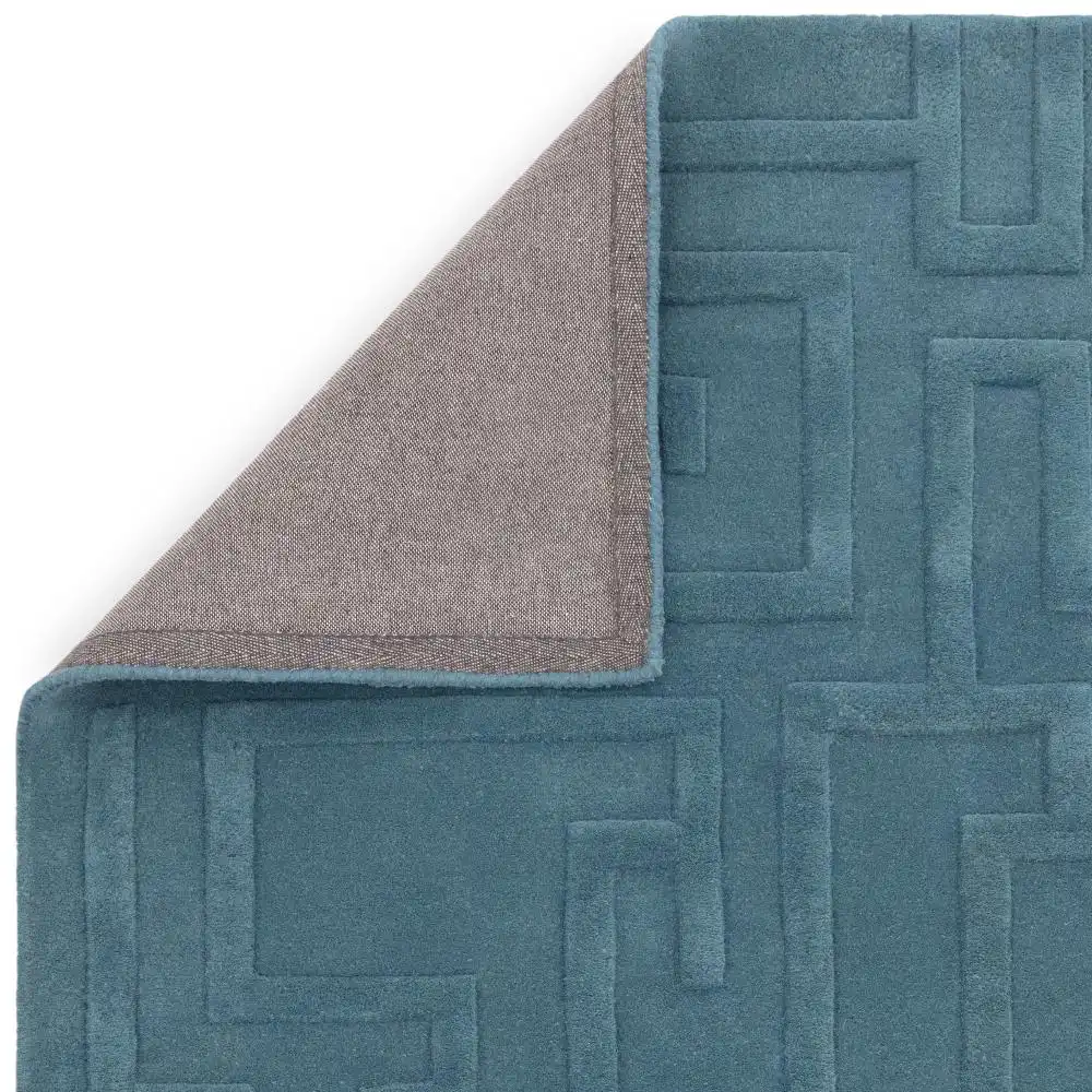 Maze Asiatic Teal Rug - Image 7