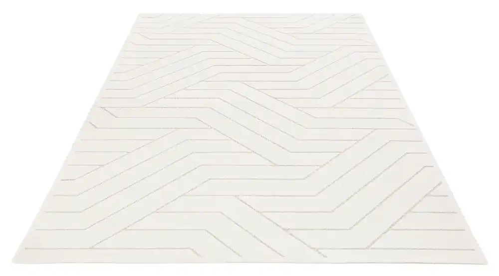 Maze Rama MAZ101 Ivory Rug - Image 4