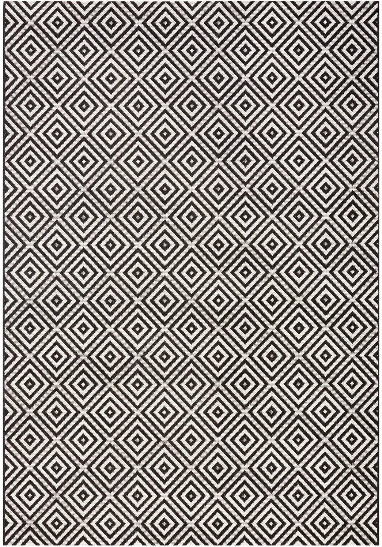 Meadow HH 102470 Karo Black Rug - Image 3