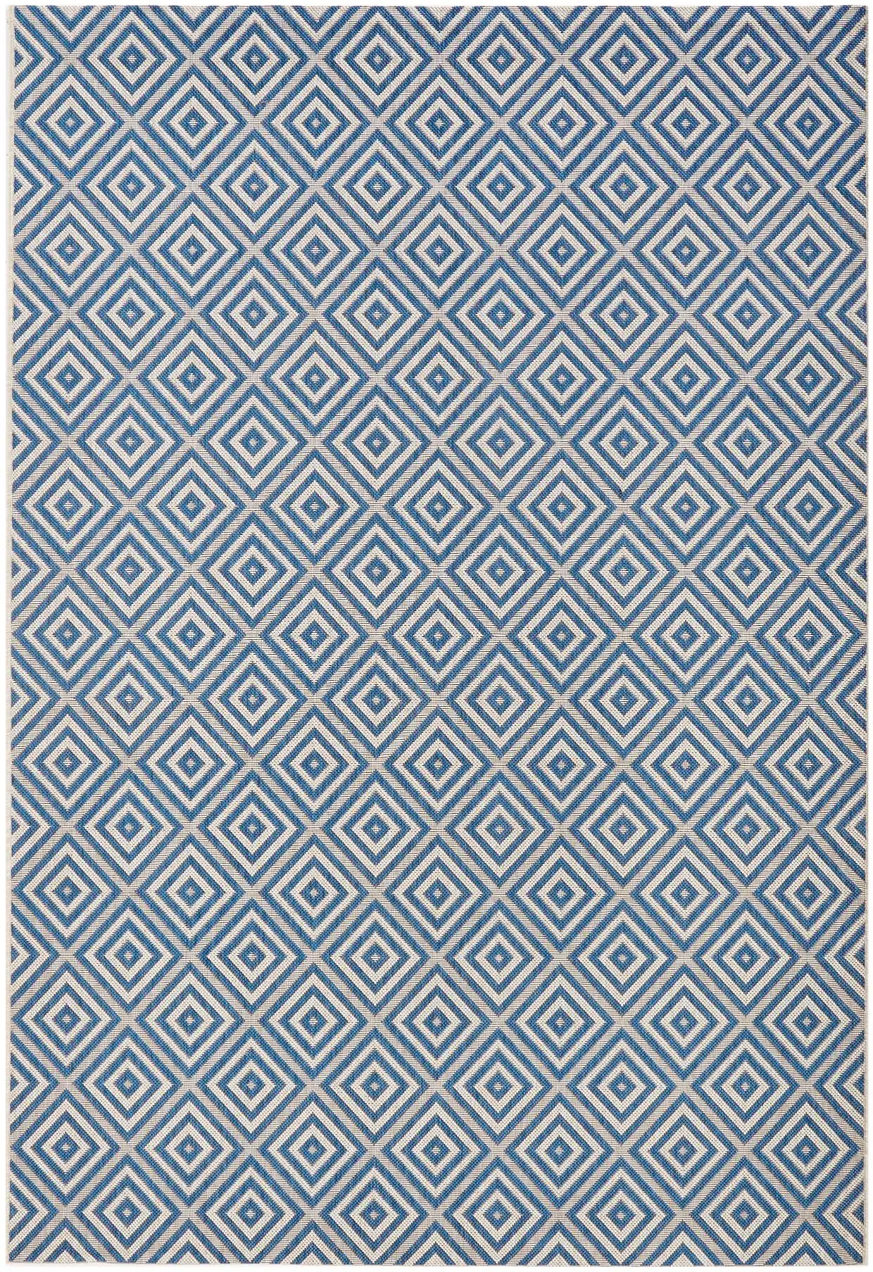 Meadow HH 102468 Karo Blue Rug - Image 4