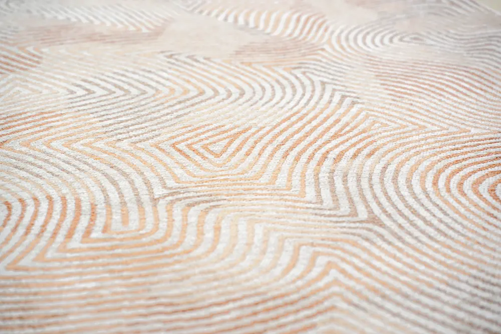Meditation Coral Indian Sand 9800Washable Rug - Image 4