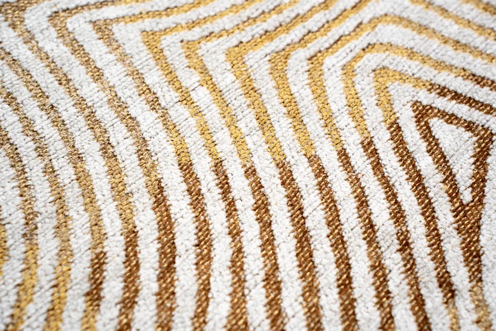 Meditation Coral Yellow Hippy 9799Washable Rug - Image 10