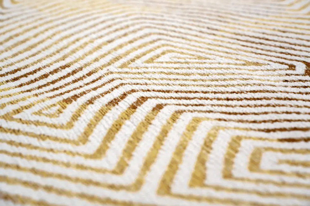 Meditation Coral Yellow Hippy 9799Washable Rug - Image 11