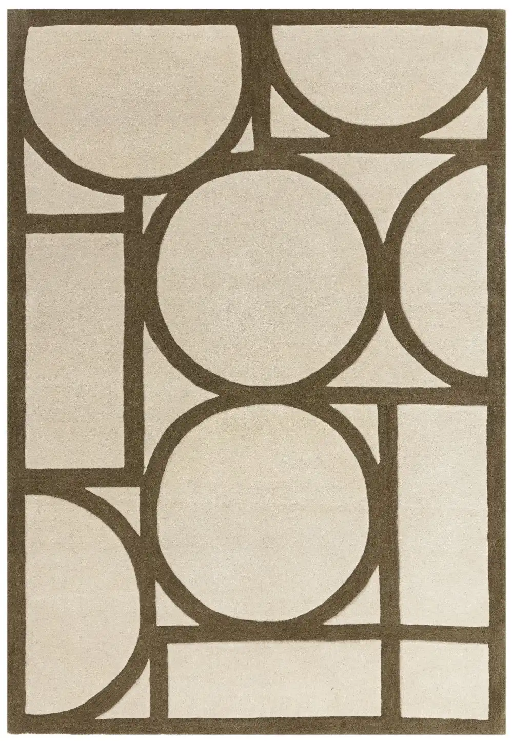 Metro Khaki Rug - Image 2