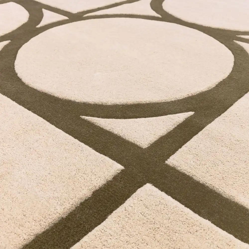 Metro Khaki Rug - Image 6