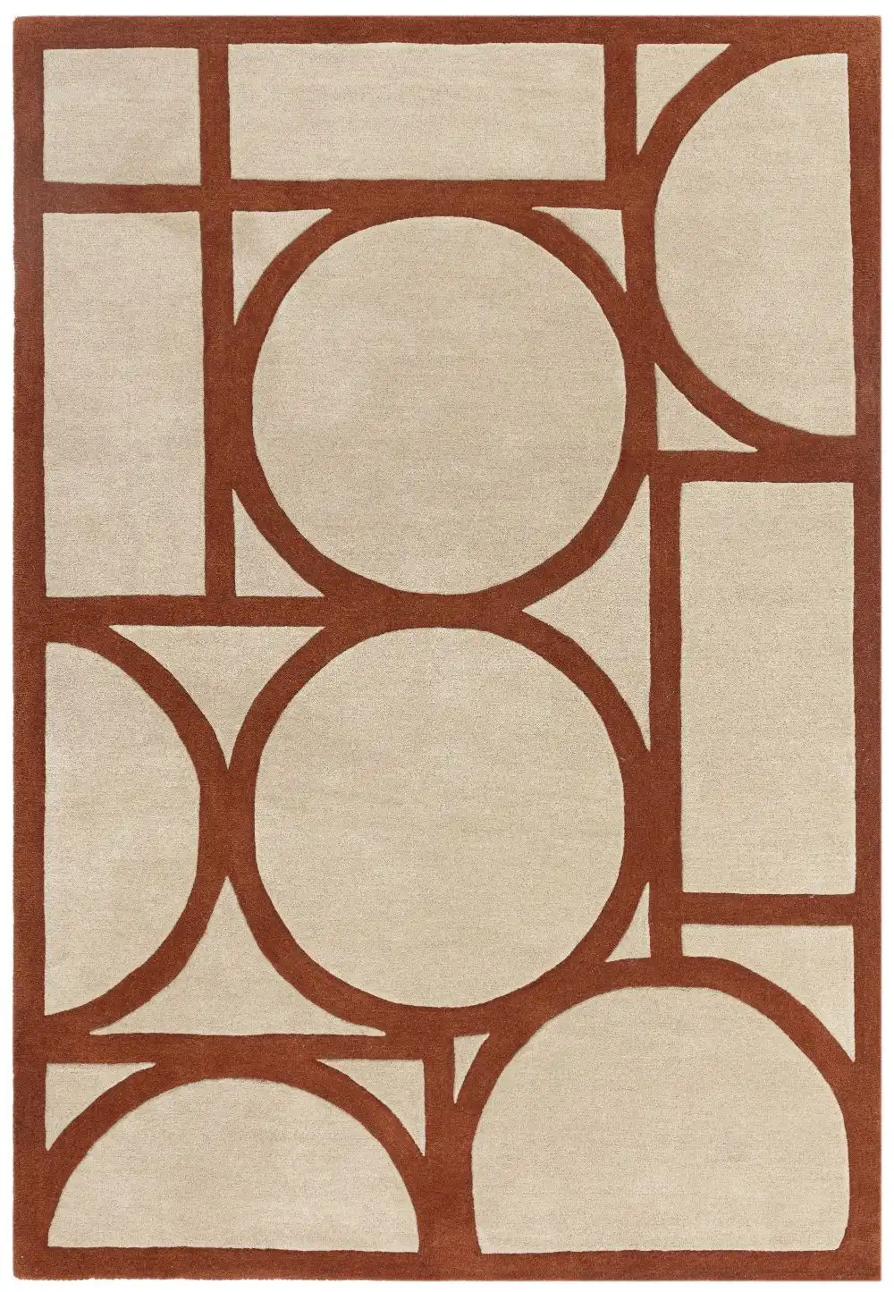Metro Rust Rug - Image 2