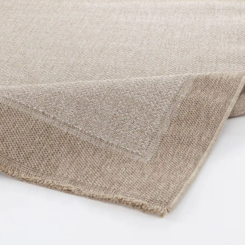 Jenny In- & Outdoor Cottage Jute-Look Beige/Tan Rug - Image 9