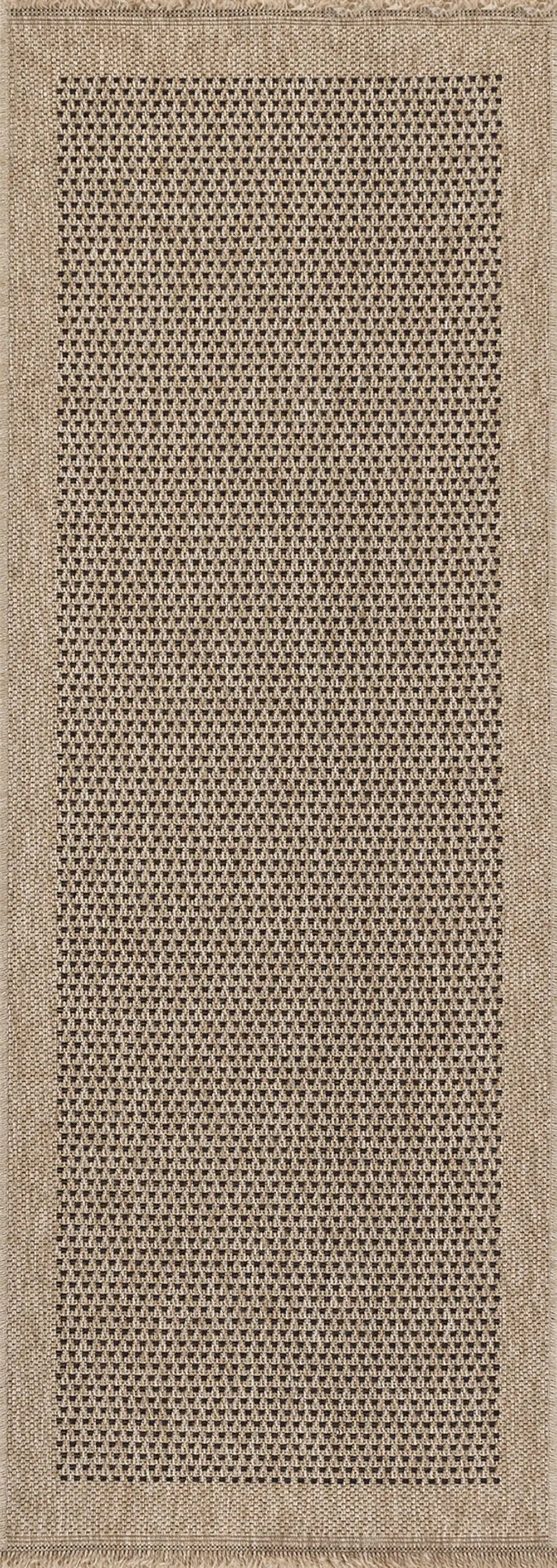 Lori In- & Outdoor Cottage Jute-Look Beige/Brown Rug - Image 6